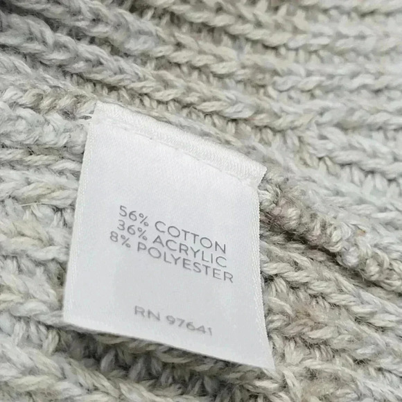 J. Jill Women's Knit Sweater Crewneck Size L Striped Pullover - Picture 7 of 8